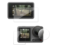 TELESIN Szkło hartowane na ekran i obiektyw do DJI Osmo Action 3/4/5 - 1510333 - zdjęcie 2